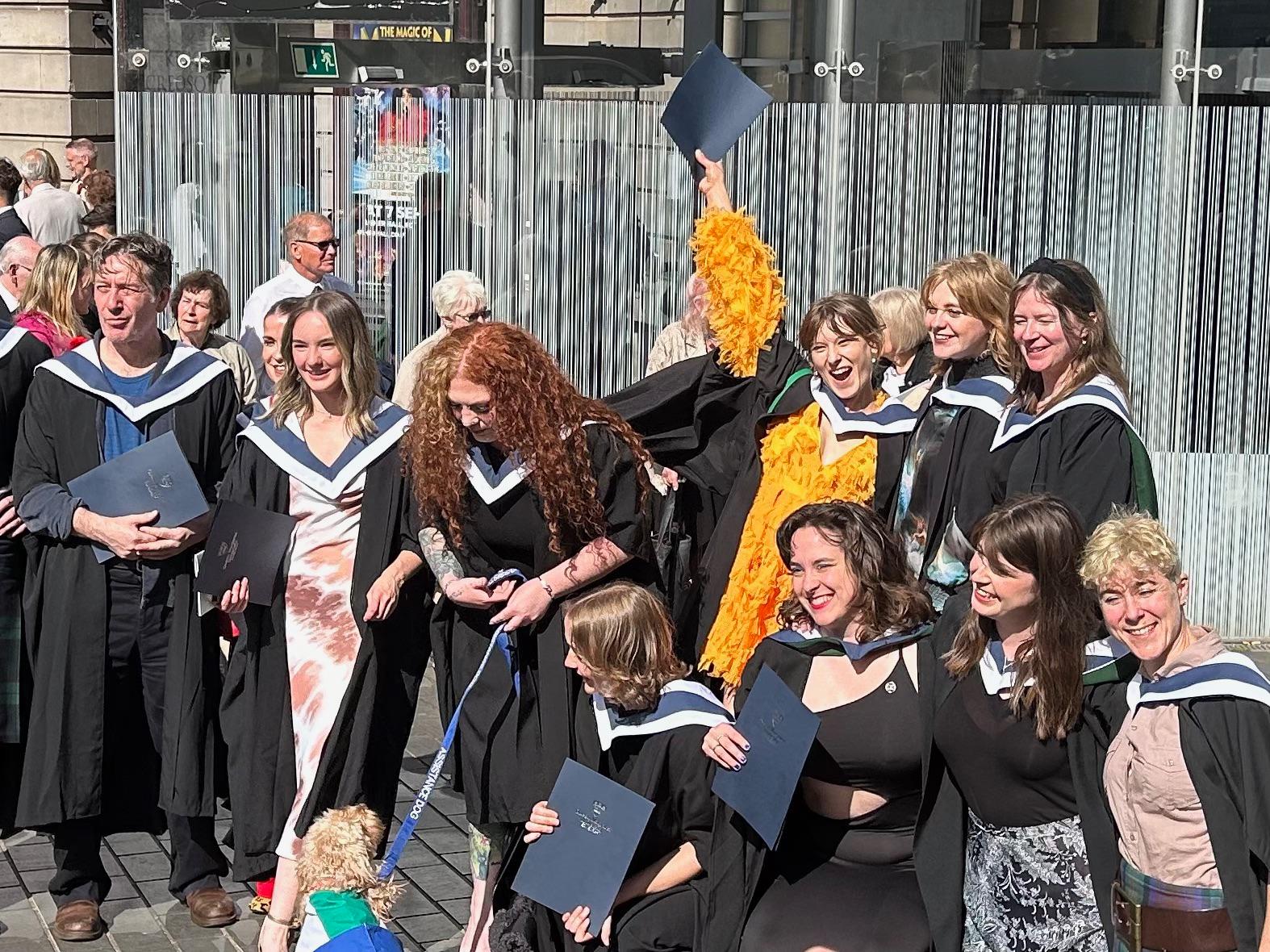 BADth :: Scotland celebrates its first MSc Dramatherapy graduates