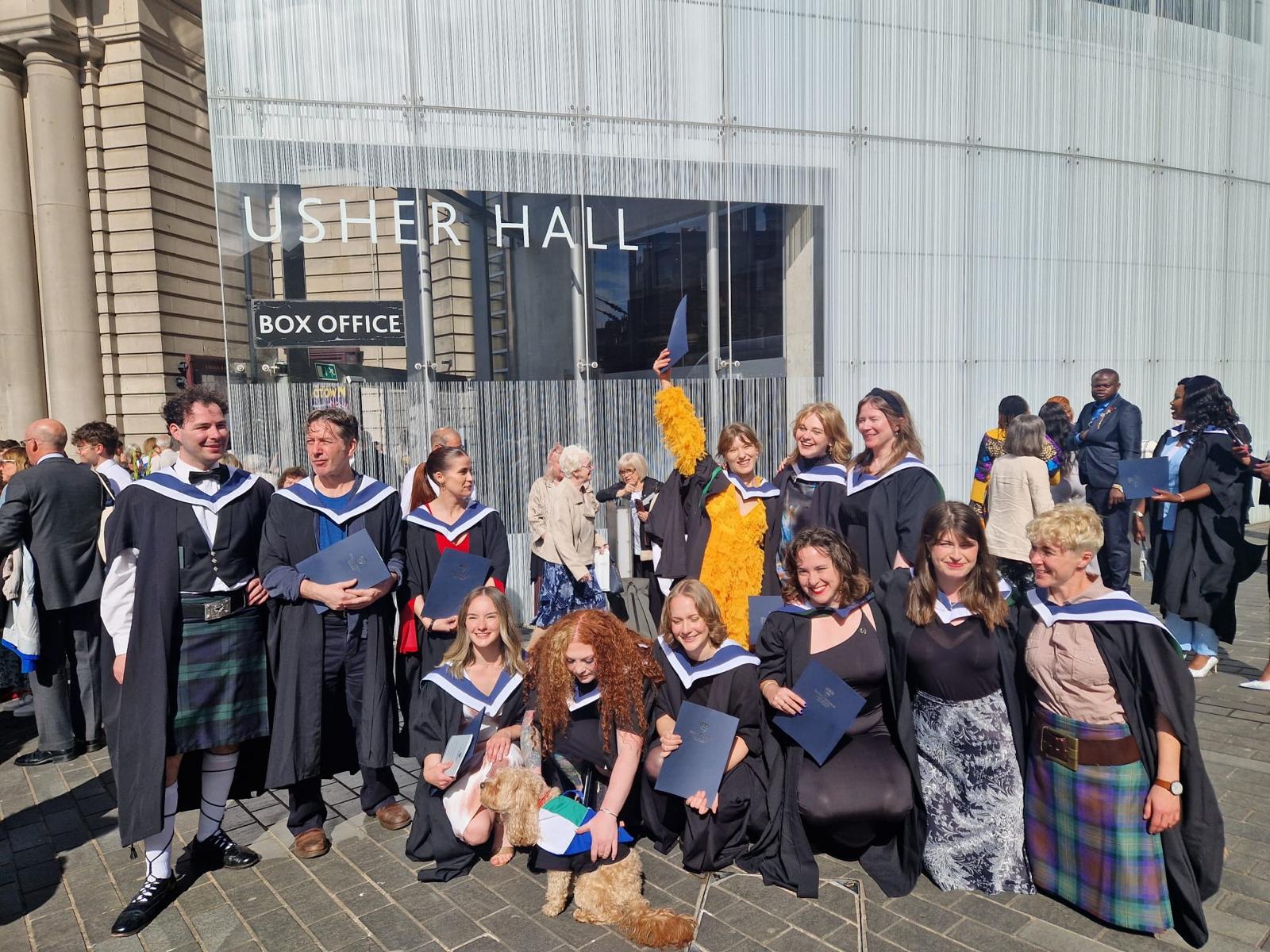 BADth :: Scotland celebrates its first MSc Dramatherapy graduates